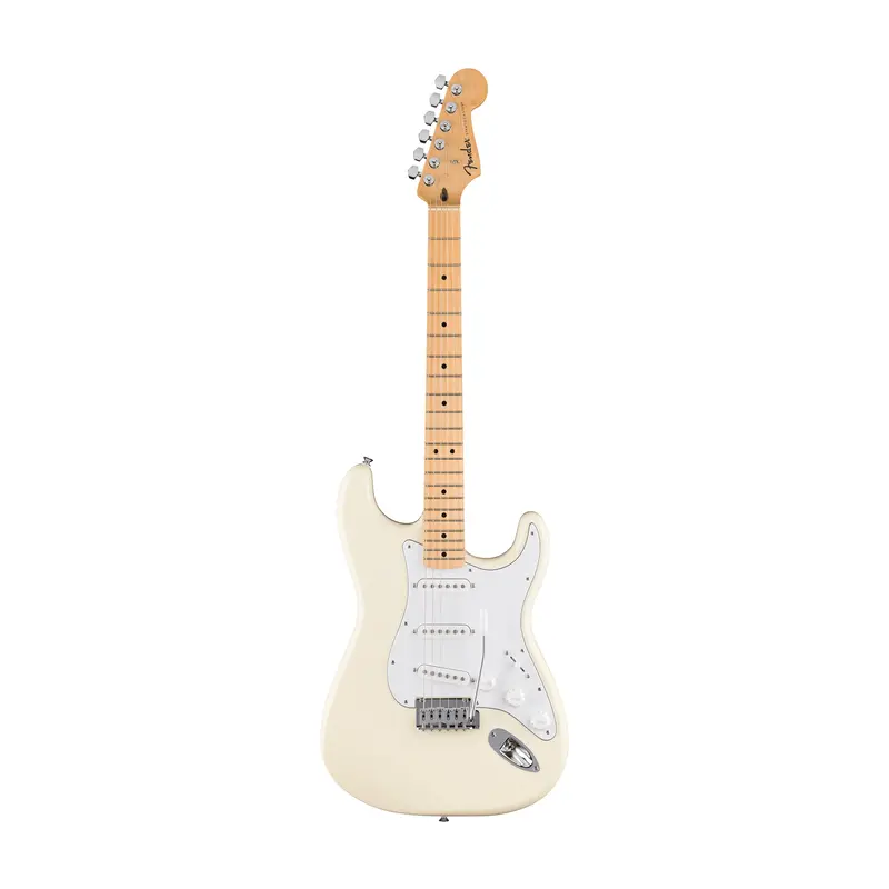 Fender Standard Stratocaster Electric Guitar - Olympic White 1