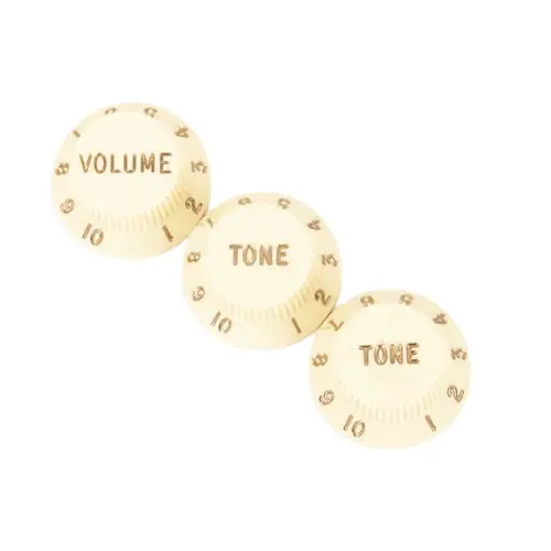 Fender Stratocaster Replacement Knobs For A Fender Stratocaster - Aged White 1