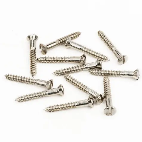 Fender Vintage Slotted Bridge Strap Button Mounting Screws 1