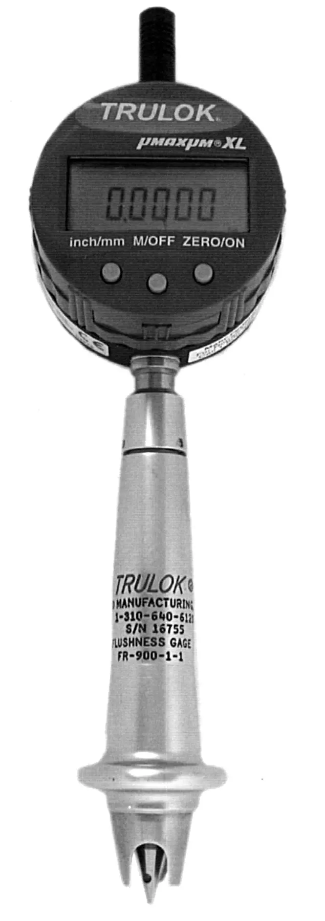 Fr900-1X-1 - Digital Flushness Gage - Flat Point Stylus With Fixed Base 1