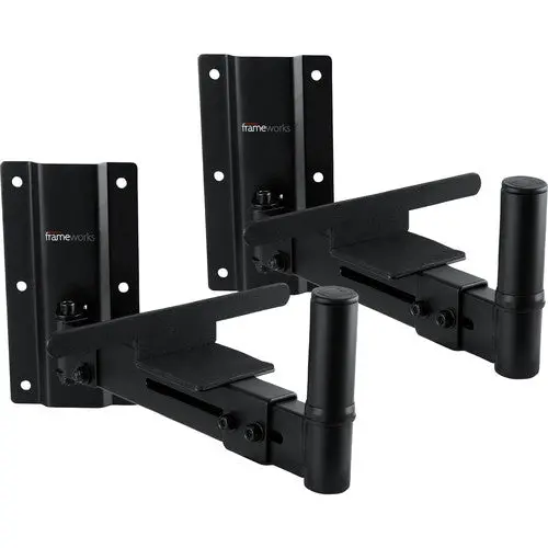 Gator Cases Frameworks Wall Mount Speaker Stands (Pair) 1