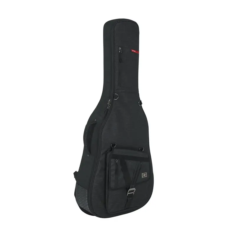 Gator Cases Transit Series Gig Bag For Jumbo Acoustic Guitar (Charcoal) 1