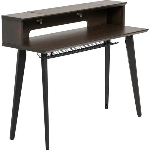 Gator Elite Furniture Series 61-Note Keyboard Table (Dark Walnut Finish) 1