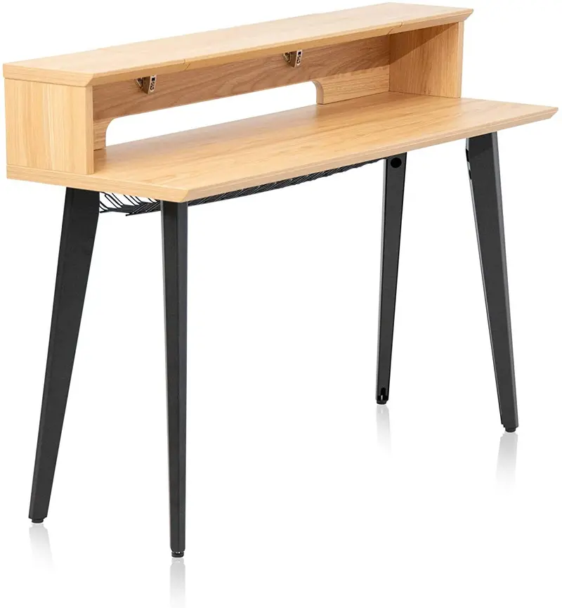 Gator Elite Furniture Series 61-Note Keyboard Table (Natural Maple) 1