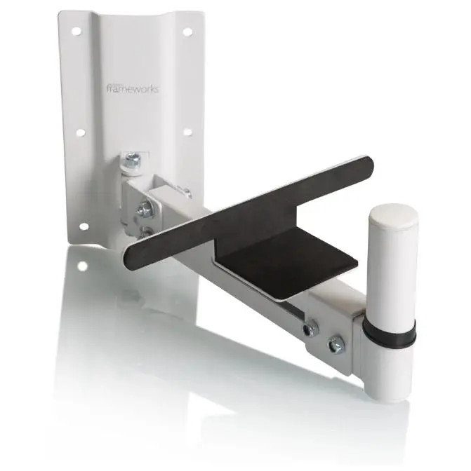Gator Frameworks Gfwspkwm100w Wall Mount Speaker Stand - White 1