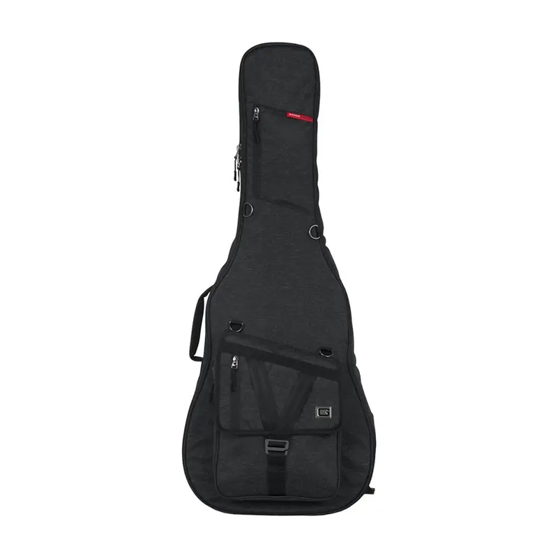 Gator Transit Acoustic Guitar Bag - Charcoal Black 1