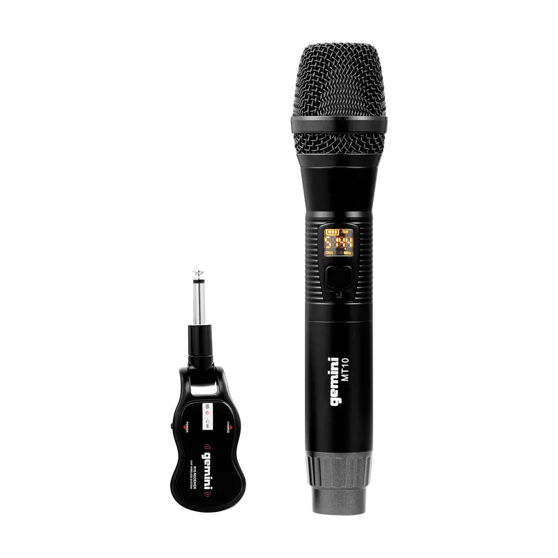 Gemini Gmu-M100 Single Handheld Wireless Uhf Microphone System 1