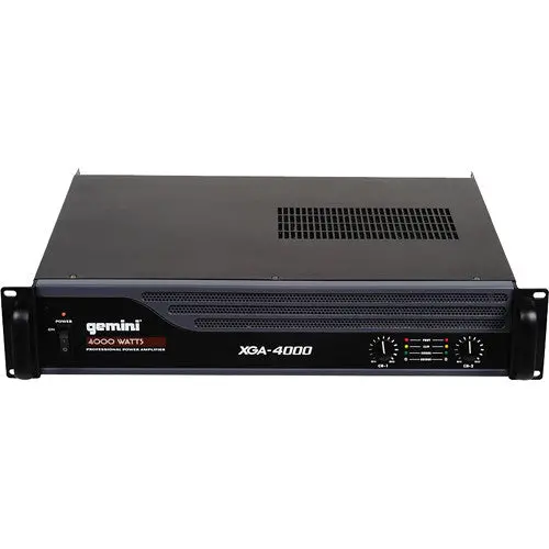 Gemini Xga-4000 Professional Power Amplifier 1