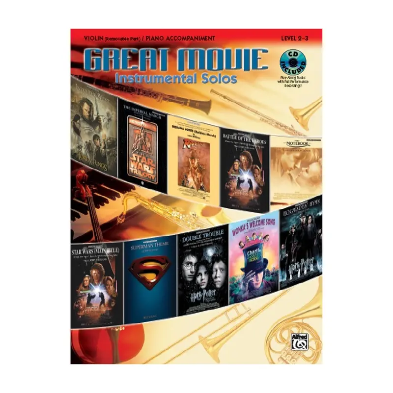 Great Movie Instrumental Solos For Strings 1