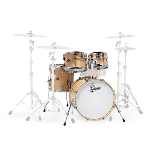 Gretsch Drums Renown Rn2-E604 4-Piece Shell Pack - Gloss Natural 1