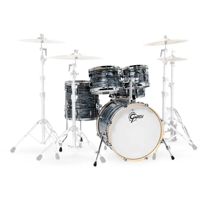 Gretsch Drums Renown Rn2-E605 5-Piece Shell Pack - Silver Oyster Pearl 1