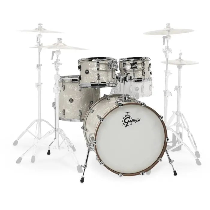 Gretsch Drums Renown Rn2-E8246 4-Piece Shell Pack - Vintage Pearl 1