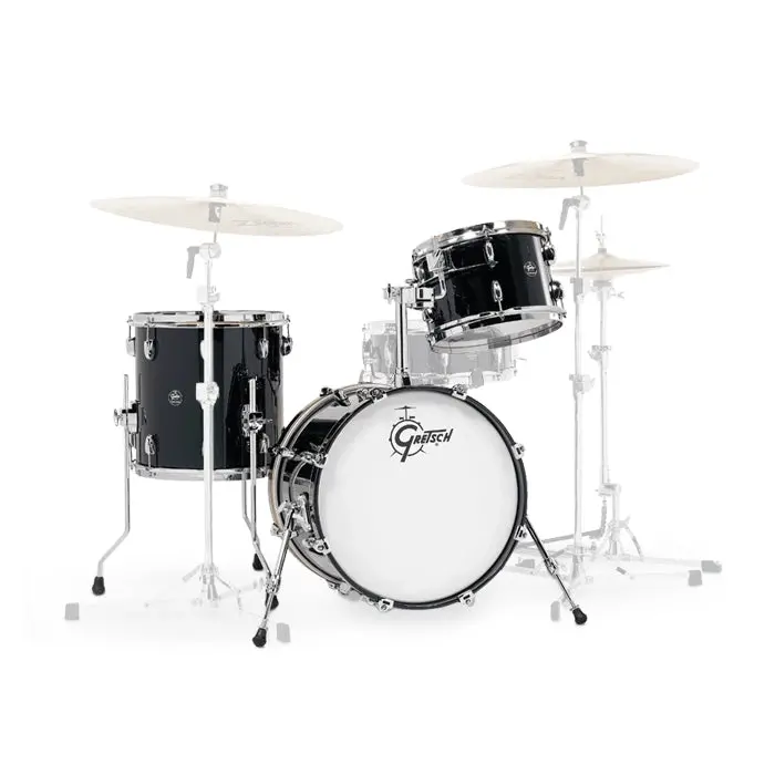 Gretsch Drums Renown Rn2-J483 3-Piece Shell Pack - Piano Black 1