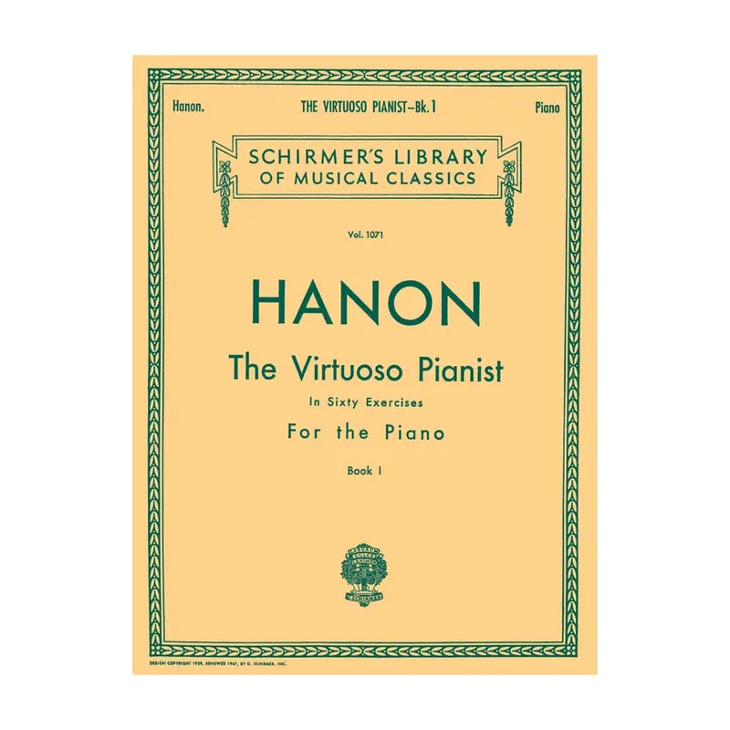 Hanon Virtuoso Pianist In 60 Exercises – Book 1 1