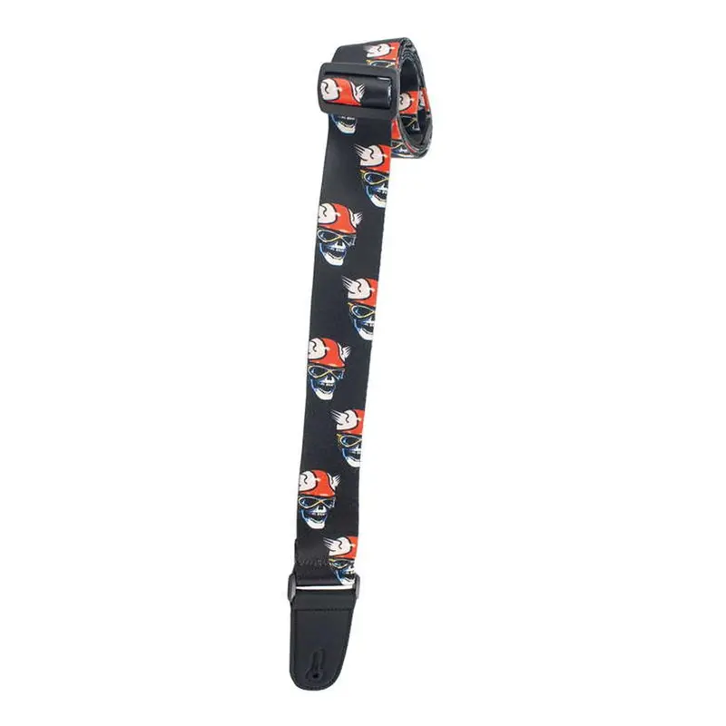 Henry Heller 2" Artist Series Sublimation Design Strap - Los Angeles Skull 1