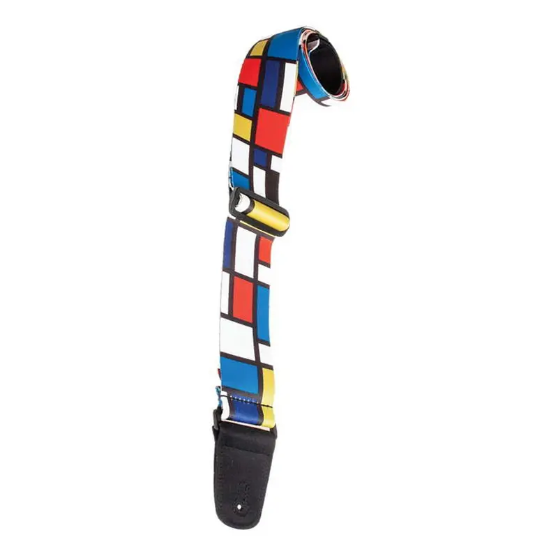 Henry Heller 2" Artist Series Sublimation Design Strap - Mondrian Pattern 1