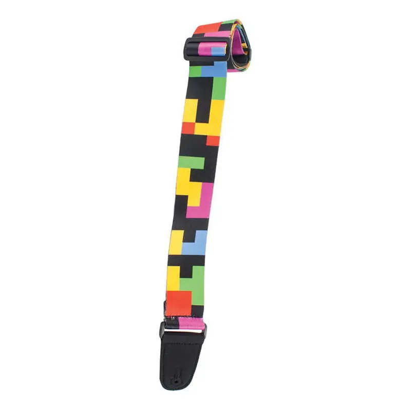 Henry Heller 2" Artist Series Sublimation Design Strap - Tetris 1