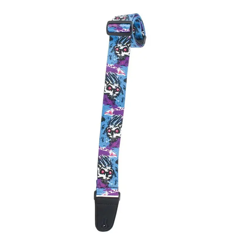 Henry Heller 2" Artist Series Sublimation Design Strap - Warhol Style Skull 1