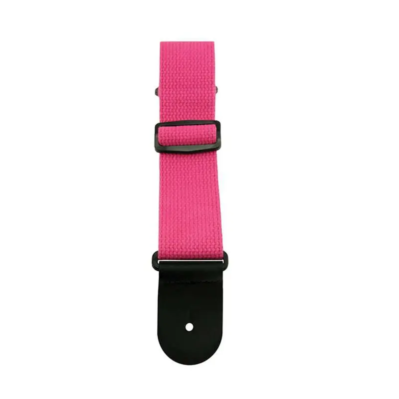 Henry Heller 2" Cotton Guitar Strap - Fuscia 1