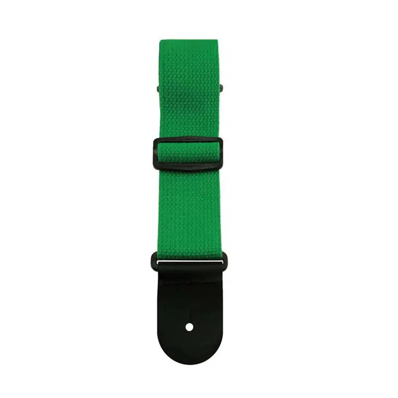 Henry Heller 2" Cotton Guitar Strap - Kelley Green 1