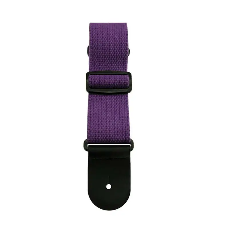 Henry Heller 2" Cotton Guitar Strap - Purple 1
