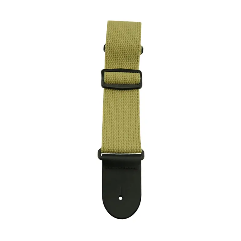 Henry Heller 2" Cotton Guitar Strap - Tan 1