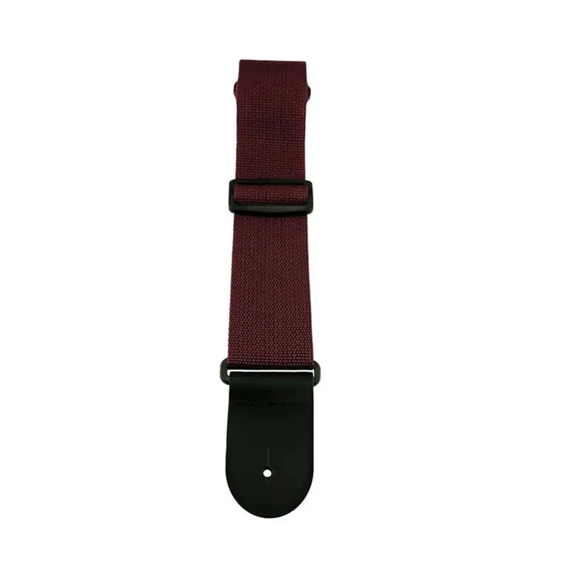 Henry Heller 2" Polypro Guitar Strap - Burgundy 1