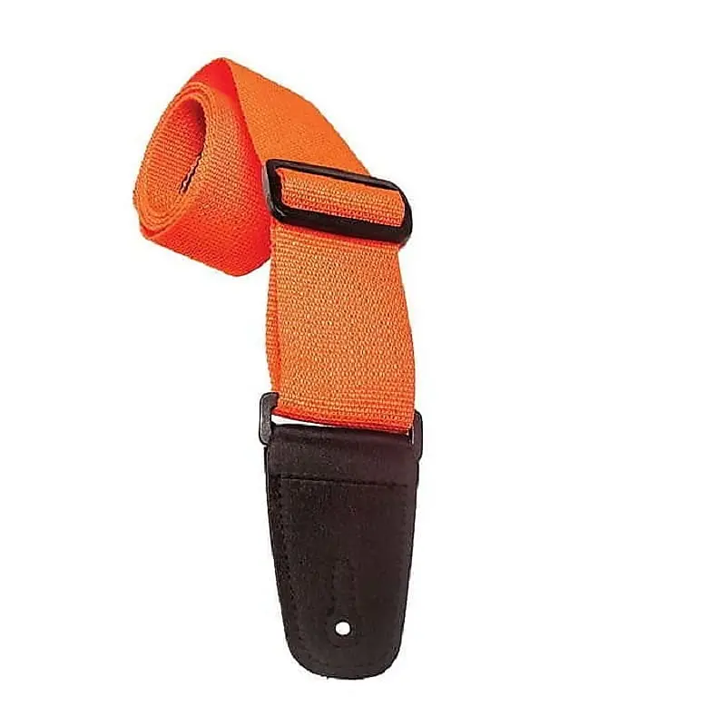 Henry Heller 2" Polypro Guitar Strap - Orange 1