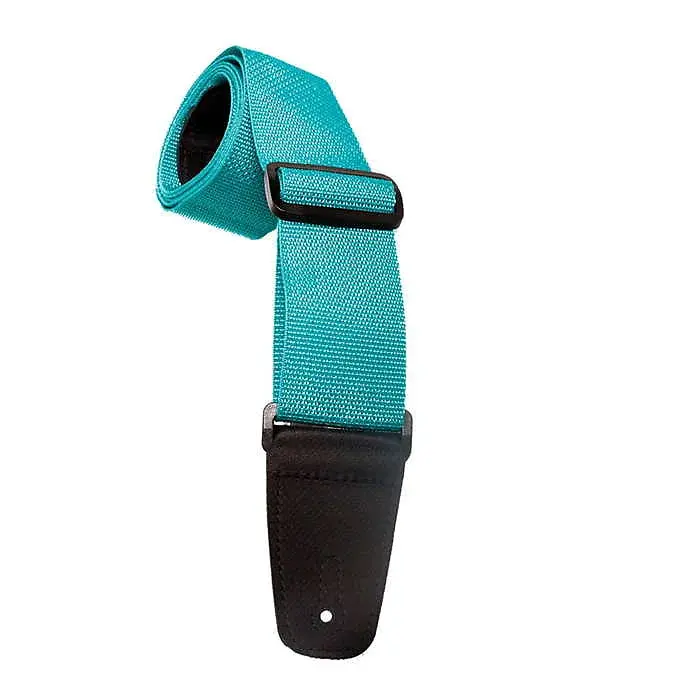 Henry Heller 2" Polypro Guitar Strap - Teal 1