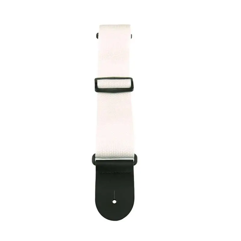 Henry Heller 2" Polypro Guitar Strap - White 1
