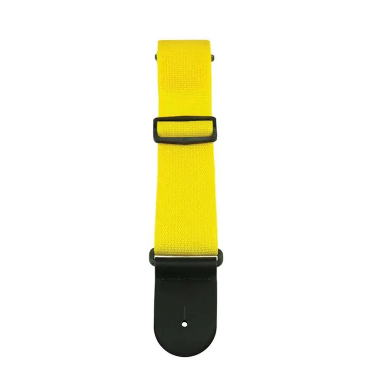 Henry Heller 2" Polypro Guitar Strap - Yellow 1
