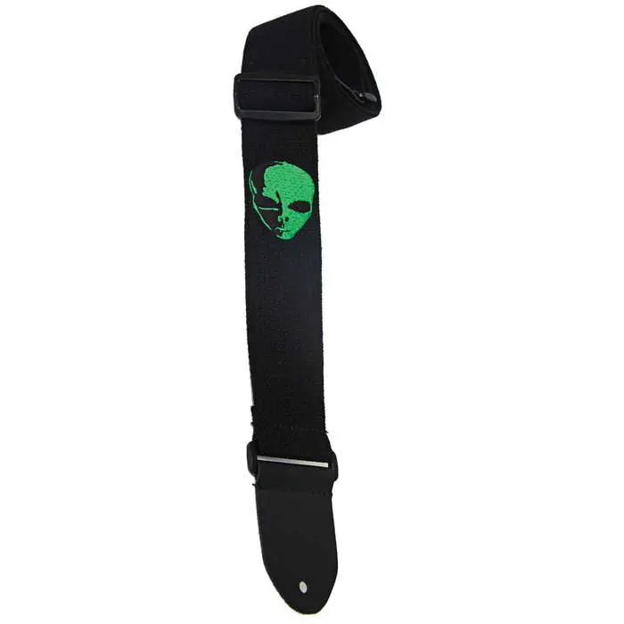 Henry Heller 2" Woven Cotton Guitar Strap - Alien 1