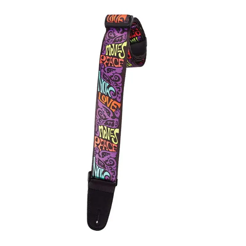 Henry Heller Artist Series Sublimation Design Strap - Loves Moves Peace 1