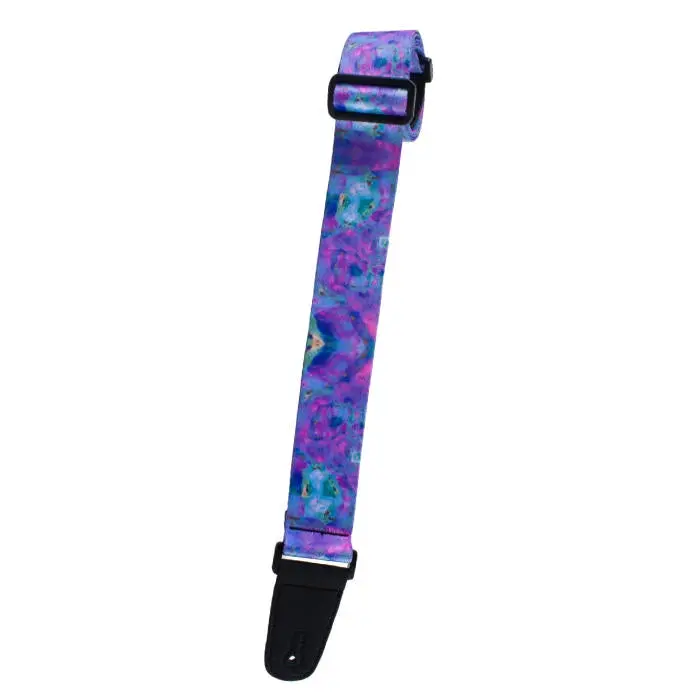 Henry Heller Artist Series Sublimation Strap - Blue Purple Tie Dye 1