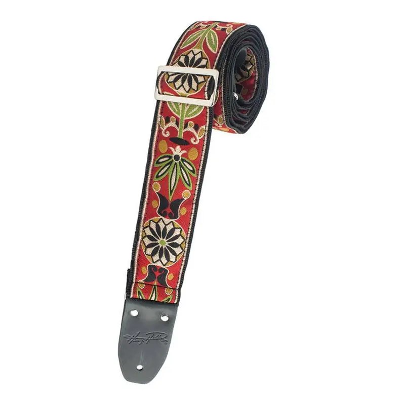 Henry Heller Woven Jacquard Strap - Orange Blossom 1