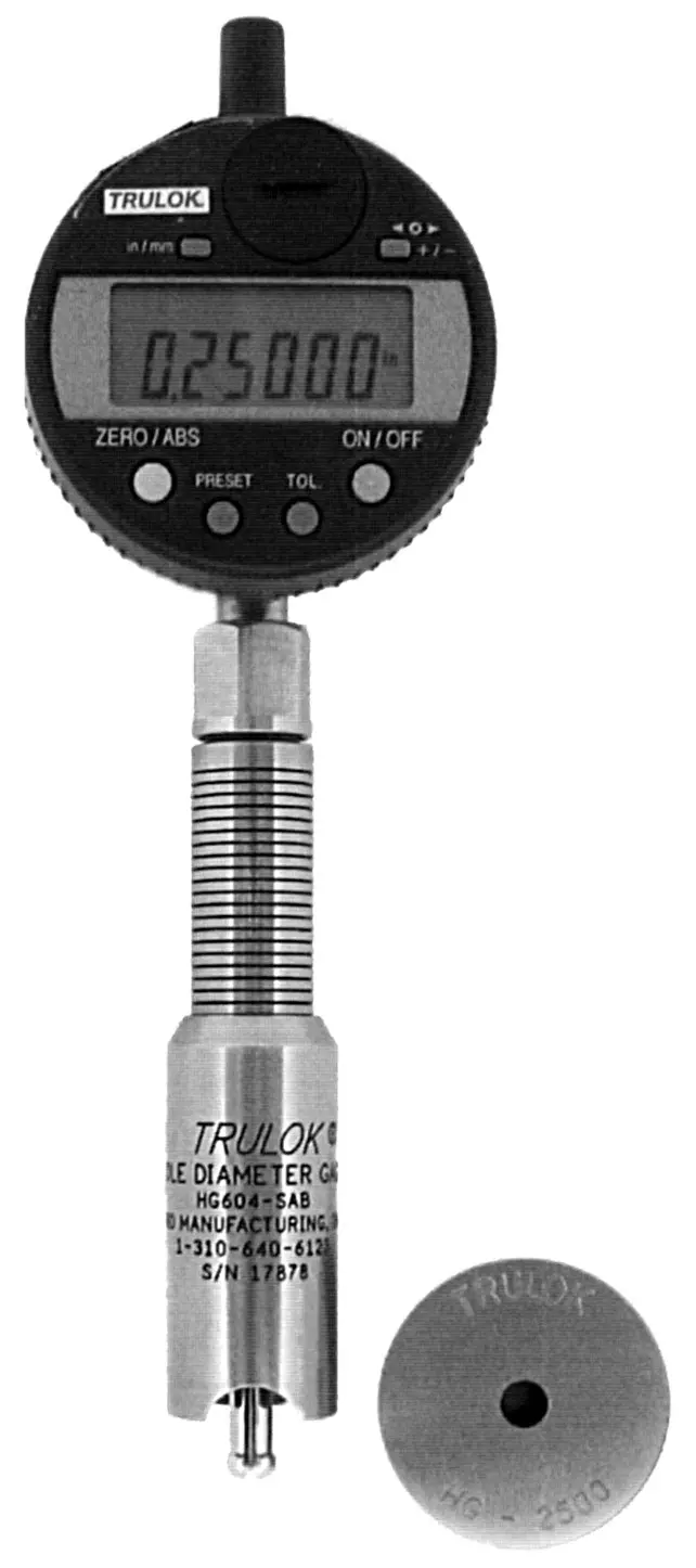 Hg604-Sabx-Xxxx - Hole Diameter Gage With Standard Adjustable Base 1