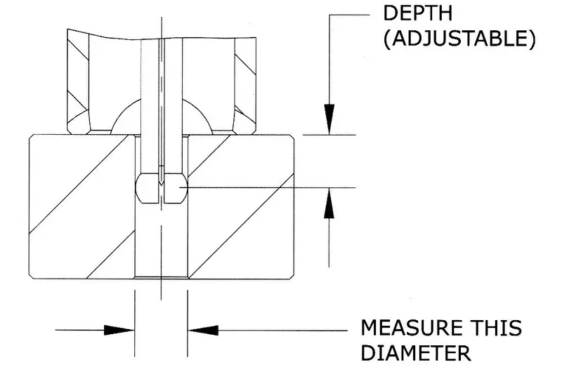 Hg604-Sabx-Xxxx - Hole Diameter Gage With Standard Adjustable Base 2