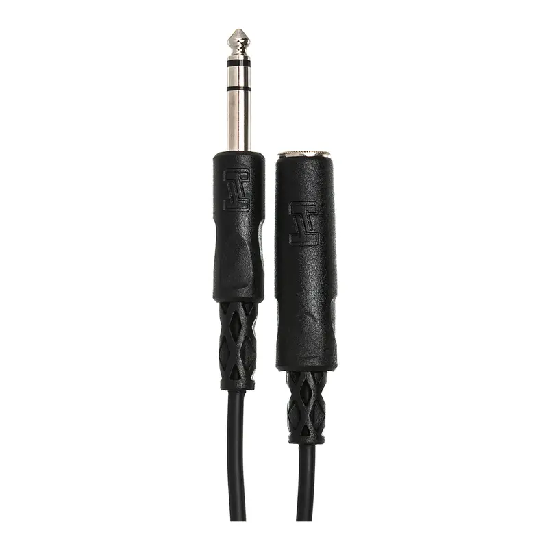 Hosa 1/4" Trs Male-1/4" Trs Female Headphone Extension Cable - 10' 1