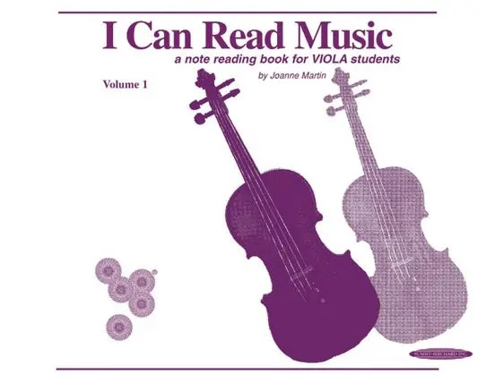 I Can Read Music Viola Volume 1 1