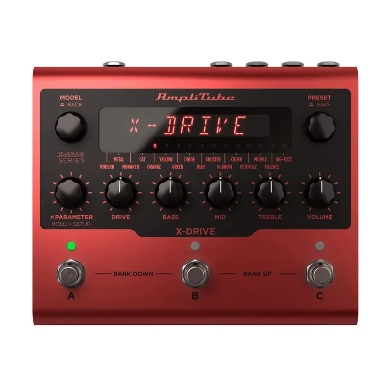 Ik Multimedia Amplitube X-Drive Distortion Pedal B-Stock 1