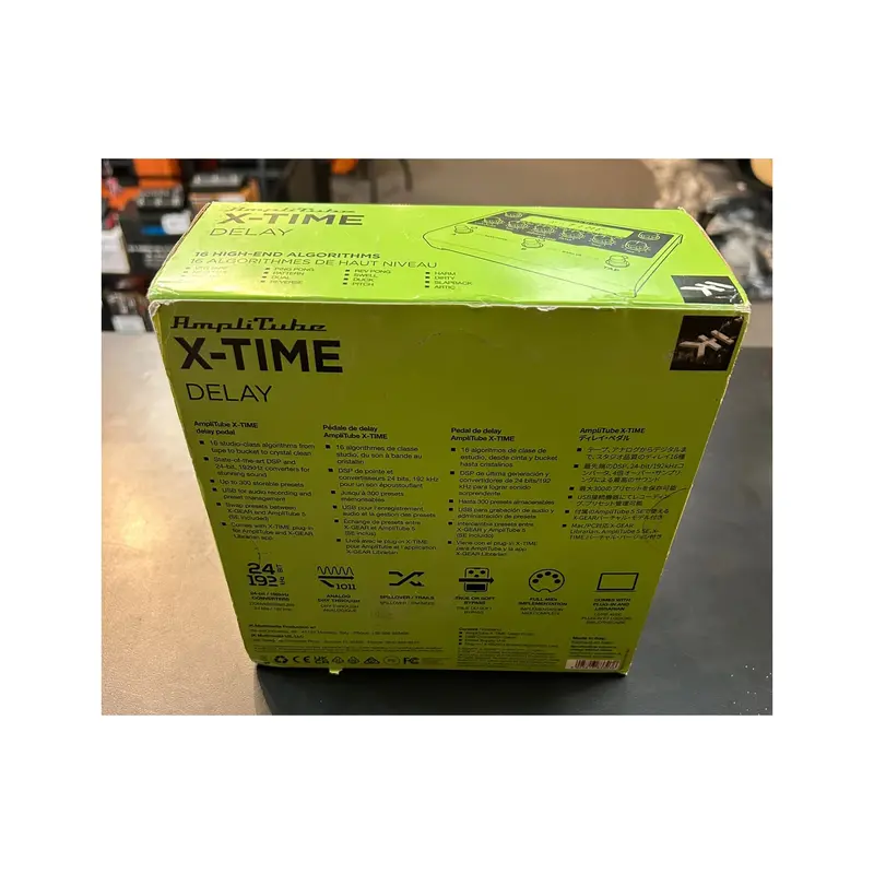 Ik Multimedia Amplitube X-Time Delay Pedal B-Stock 2