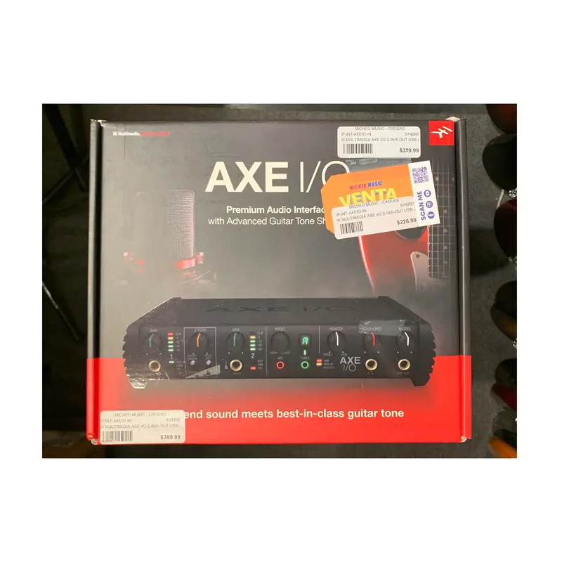 Ik Multimedia Axe Io Usb Audio Interface B-Stock 1