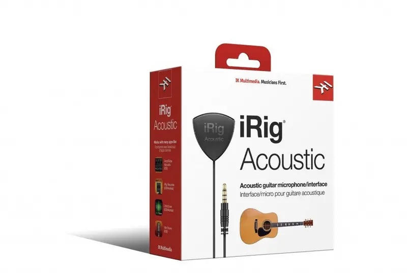 Ik Multimedia Irig Acoustic Clip-On Guitar Mic For Ios/Mac 1