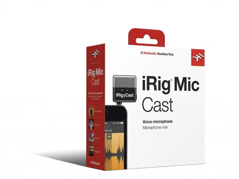 Ik Multimedia Irig Mic Cast Ios Microphone 1