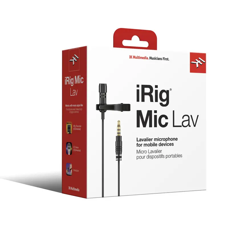 Ik Multimedia Irig Mic Lavalier Microphone 1