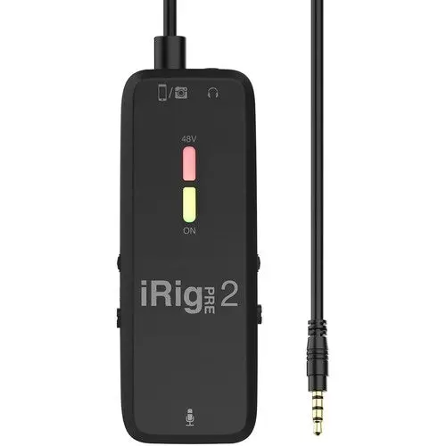 Ik Multimedia Irig Pre 2 Ultracompact Xlr Mic Interface 1