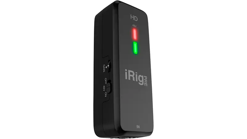 Ik Multimedia Irig Pre Hd Microphone Interface 1