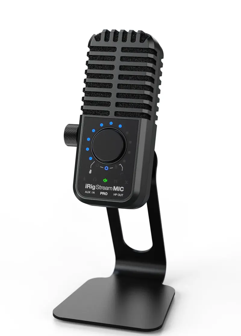 Ik Multimedia Irig Stream Mic Pro Usb Condenser Microphone And Audio Interface 1