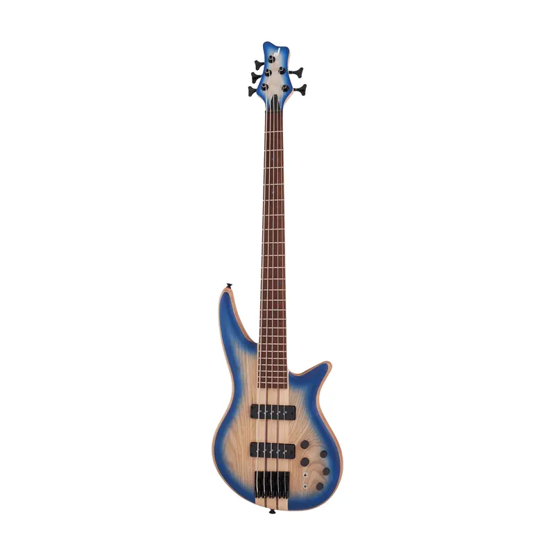 Jackson Pro Series Spectra Bass Sb V Poplar Burl - Blue Burst 1