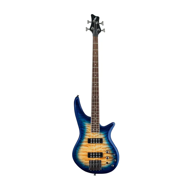 Jackson Spectra Js3q Bass Guitar - Amber Blue Burst 1